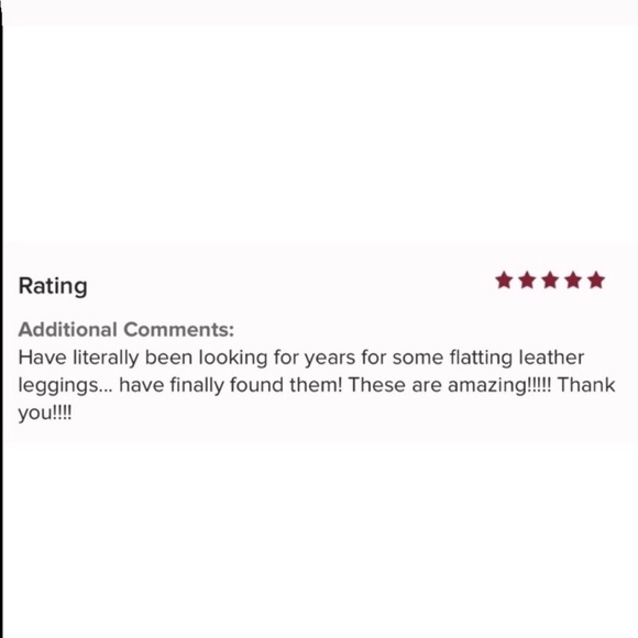 S-XL Avail! High Waisted Vegan Leather Leggings - Picture 7 of 7